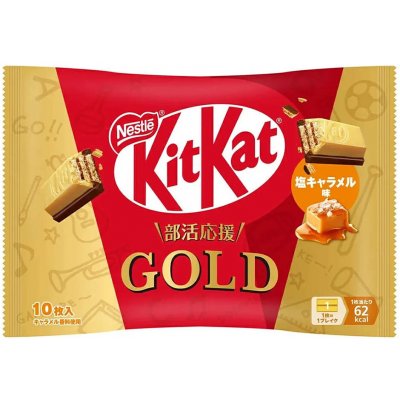 KitKat Mini Gold Salted Caramel 116 g – Zboží Mobilmania