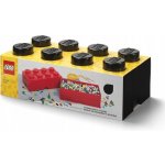 LEGO® úložný box 25 x 25 x 18 cm černá – Zboží Dáma