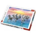 Trefl Stádo běžících běloušů 500 dílků – Zboží Dáma