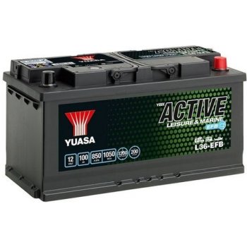 Yuasa YBX Active 12V 100Ah 850A L36-EFB