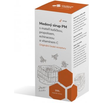 Medový sirup PM s propolisem a vitamínem C 200 g