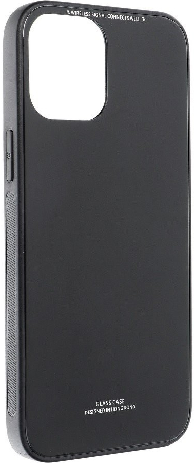 Pouzdro ForCell Glass iPhone 12 Pro Max černé