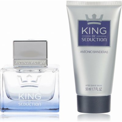 Antonio Banderas King of Seduction EDT 50 ml + balzám po holení 50 ml dárková sada – Zboží Mobilmania