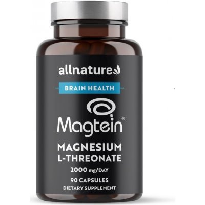 Allnature Magnesium L-treonate 90 kapslí – Hledejceny.cz