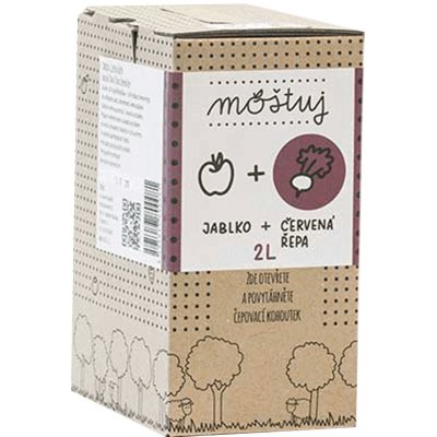 Moštuj Jablko a Červená řepa 2 l – Zbozi.Blesk.cz