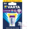 Baterie primární Varta Professional Lithium 9V 1ks 6122301401