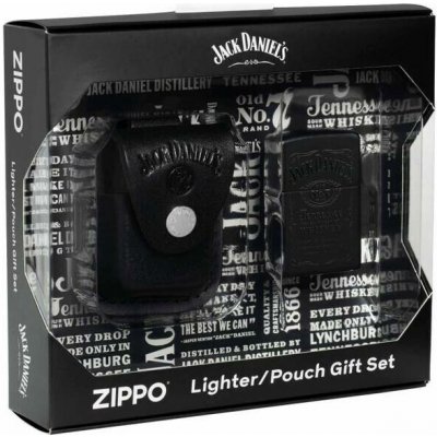 Zippo Pouzdro + sada ů Jack Daniels – Hledejceny.cz