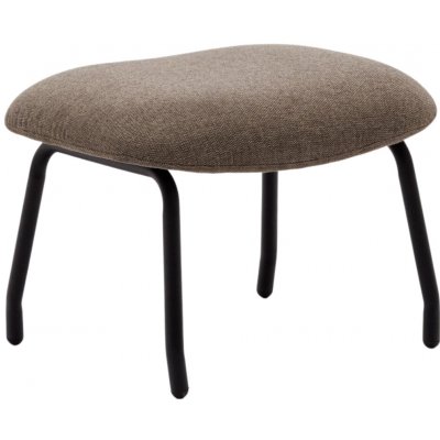 Kave Home Světle hnědá čalouněná podnožka Belina 58 x 40 cm – Zboží Dáma