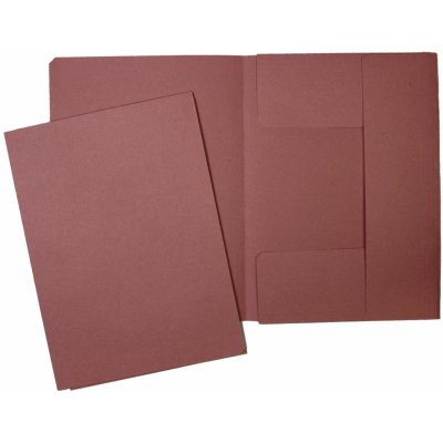 Hit Office Ekonomic Papírové desky se třemi chlopněmi A4 růžová – Zboží Mobilmania