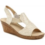 Wojtylko 7S10418I béžové dámské sandály – Zboží Mobilmania