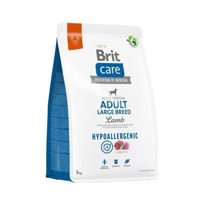 Brit Care Hypoallergenic Adult Large Breed Lamb 3 kg