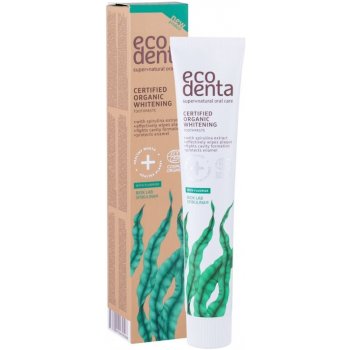 Ecodenta Certified Organic Whitening Toothpaste with Spirulina 75 ml