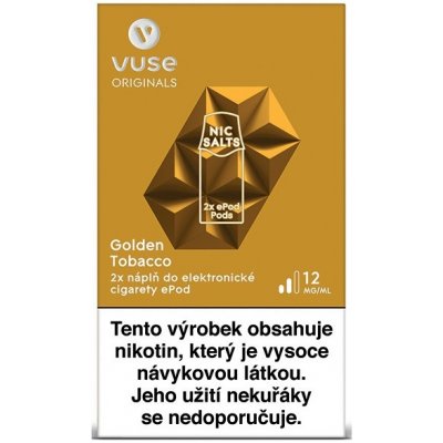 Vuse ePod Golden Tobacco 12mg vPro