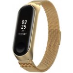 BStrap Milanese Small řemínek na Xiaomi Mi Band 3/4, gold SXI005C09 – Hledejceny.cz