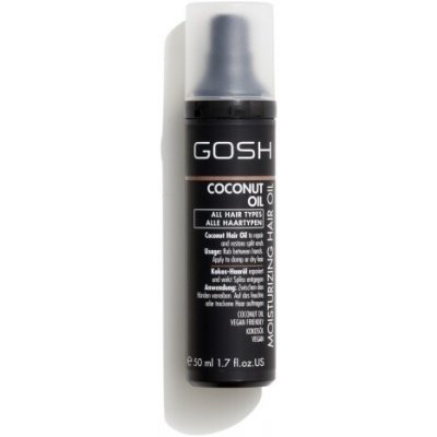 Gosh Copenhagen Coconut Oil Moisturizing Hair Oil 50 ml – Hledejceny.cz