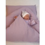 Pro útulný domov Péřová zavinovačka Mušelínová fialová – Sleviste.cz