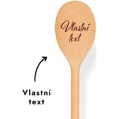 Dřevia Vařečka - VLASTNÍ TEXT – Zboží Dáma