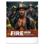 nástěnný Dreamy Firefighters 30 x 34 cm 2026 – Zboží Dáma