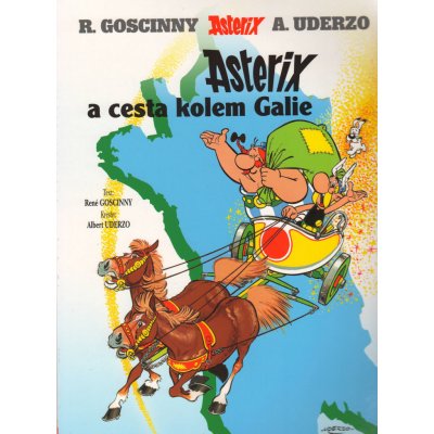 Asterix 5 - Asterix cesta kolem Galie - 4.vydání - R. Goscinny, A. Uderzo