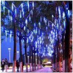 Voltronic Vánoční LED osvětlení padající sníh 480 LED modrá M59611 – Hledejceny.cz