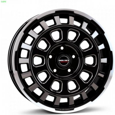 Borbet CW7 7,5x18 5x118 ET53 black polished | Zboží Auto