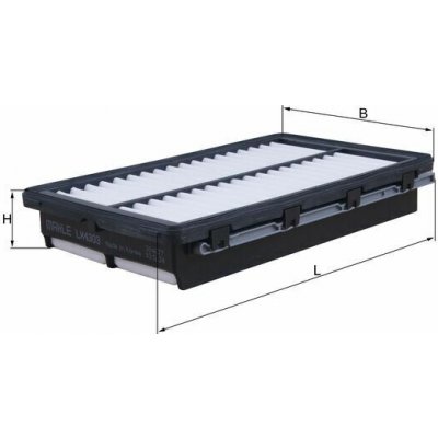 Vzduchový filtr KNECHT LX 4303 – Hledejceny.cz