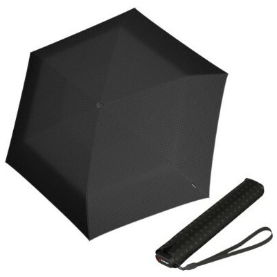 Knirps US.050 ultra light slim manual Mat Cross lehký dámský skládací plochý deštník – Zboží Mobilmania