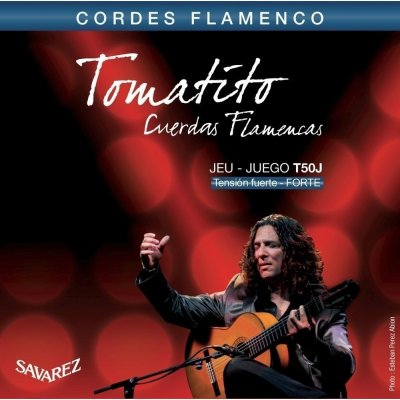 Struny pro Klasickou kytaru Flamenco SADA T50J – Zboží Mobilmania