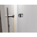 Walteco Zarážka dveřní 33 x 41 mm, kov – Zboží Mobilmania