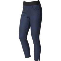 Backtee Ladies Stretch 7/8 Snake Trous Navy