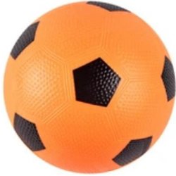 Teddies k Fotbal gumový oranžová