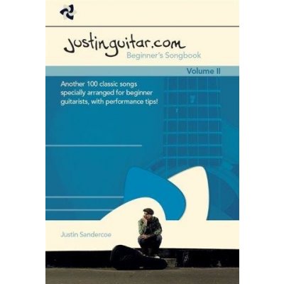 Justinguitar.com Beginner's Songbook Volume 2 akordy na kytaru, texty písní – Zboží Mobilmania