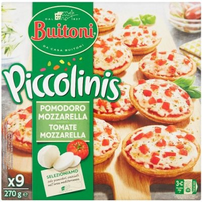 Buitoni Piccolinis Pomodoro Mozzarella 9 x 30 g – Zboží Dáma