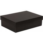 Dárková krabička s víkem 350x250x100 mm, černá – Zboží Dáma