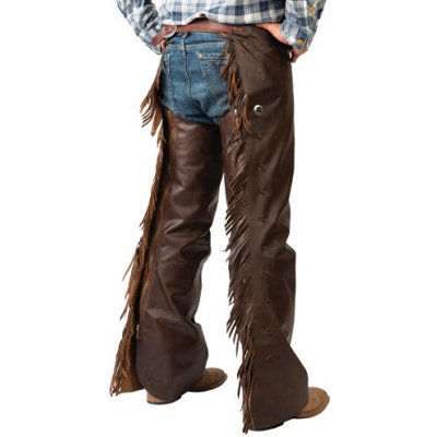 Westernové chapsy Weaver Hnědá Chocolate – Sleviste.cz