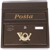 Poštovní schránka Poštovní schránka Diana zlatá