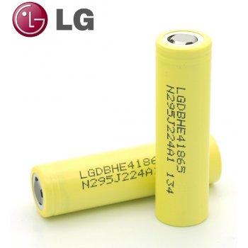 LG baterie 18650-HE4 30A 2500mAh