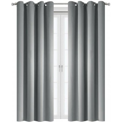 BytoTex Zatemňovací závěsy Blackout 100% ZG-1, 140x250 cm-světle šedá – Hledejceny.cz