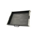 Police XtendLan BVPOLICE6035-NTB-P Police, 19", výška 1U, 350mm, výsuvná, pro nástěnné rozvaděče, nosnost 60kg, černá BVPOLICE6035-NTB-P – Zboží Živě