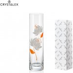 Skleněná váza Crystalex 24 cm válec - Wildflower Whisper – Hledejceny.cz