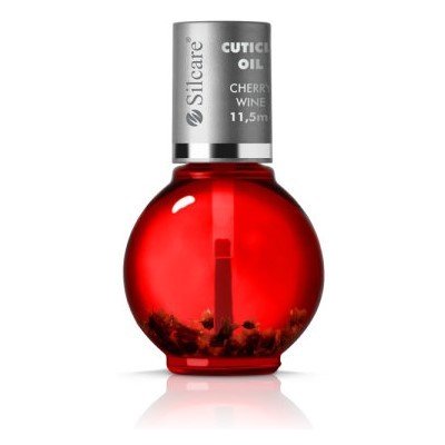 Silcare Olejček na nechty s kvetmi Cherry Wine 11,5 ml – Zboží Mobilmania