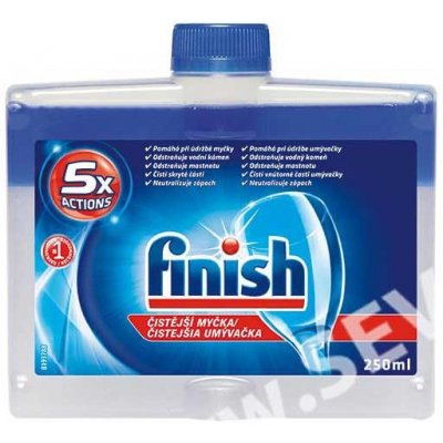 Finish 5x Actions tekutý čistič myčky 250 ml – Zbozi.Blesk.cz