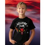 Dětské tričko Hellfire club Černá – Hledejceny.cz