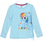 Sun City Dívčí tričko my little pony s třásněmi dlouhý rukáv Modrá – Zboží Mobilmania
