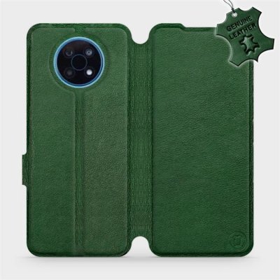 Pouzdro Mobiwear Luxusní kožené Flip Nokia G50 5G - Zelené - L_GRS Green Leather – Zbozi.Blesk.cz