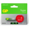 Baterie primární GP Super Alkaline AAA 10ks GPSUP24A997C10