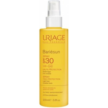 Uriage BariéSun spray na opalování Oil - Free Water Resistant SPF30 200 ml