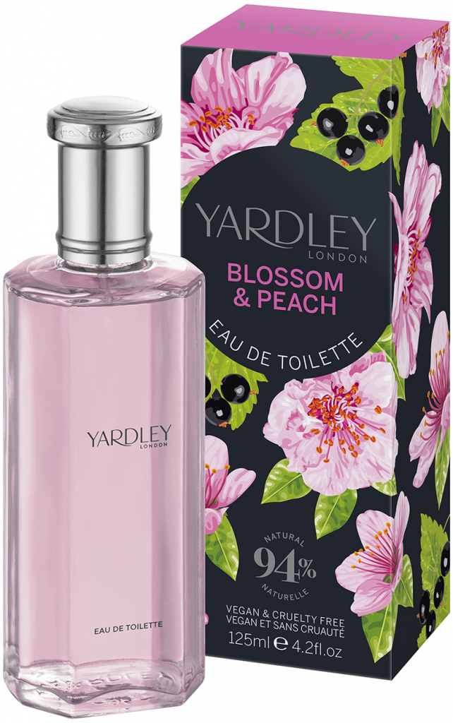 Yardley Třešňový květ & Broskev toaletní voda dámská 125 ml