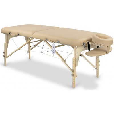 Vyhřívaný masážní stůl Habys® Therma Top 70 180*70 cm | 15,4 kg | béžová – Hledejceny.cz