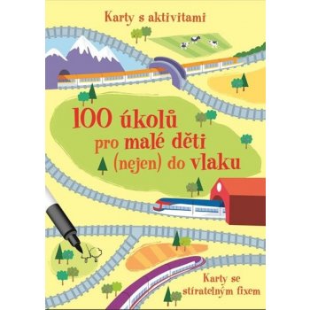 100 úkolů pro malé děti nejen do vlaku Krabička + fix + 50 karet Jaroslav Kučera